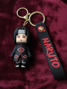 Naruto Shippuden Itachi Uchiha 3D Rubber Keychain - Premium Anime Bag Charm & Keyring