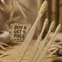 Super Saver Combo: 9 Premium Bamboo Toothbrushes (Buy 4 Get 5 Free Offer)